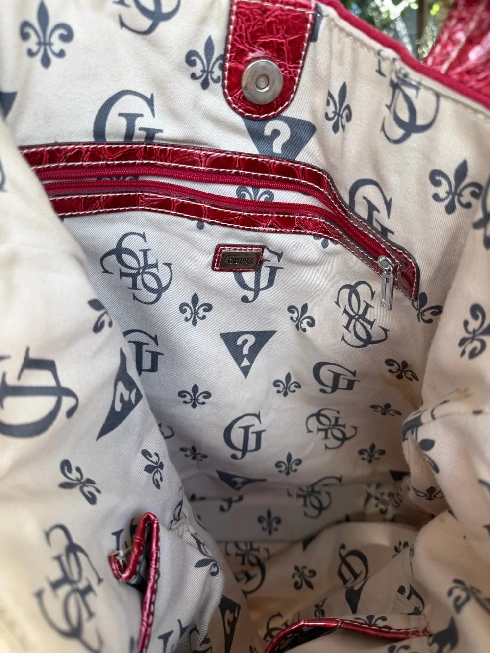 Y2K Vintage Guess tote